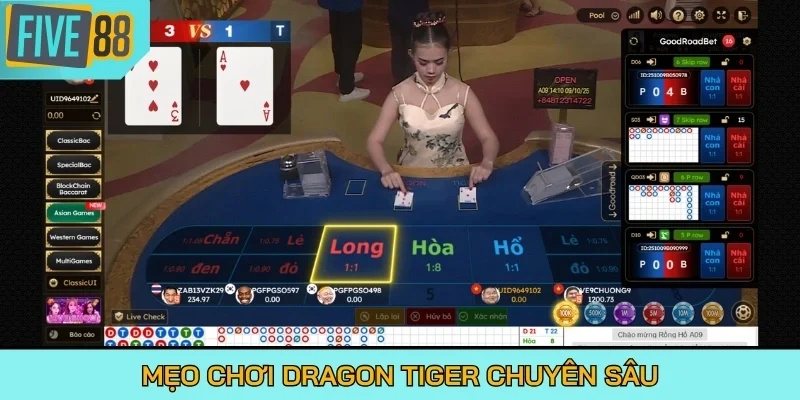Mẹo chơi Dragon Tiger chuyên sâu